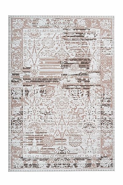 Arte Espina Flachflorteppich Galaxy 600 Beige 200cm X 290cm günstig online kaufen