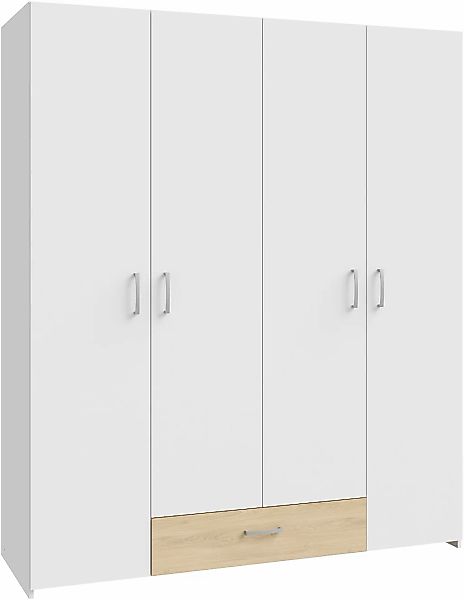 FORTE Drehtürenschrank "Econobox" Drehtürenschrank, zeitloses Design mit al günstig online kaufen