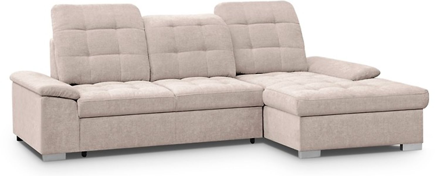 WERK2 Ecksofa »Carmen, mit Bettfunktion & Bettkasten, optional Sitztiefenve günstig online kaufen