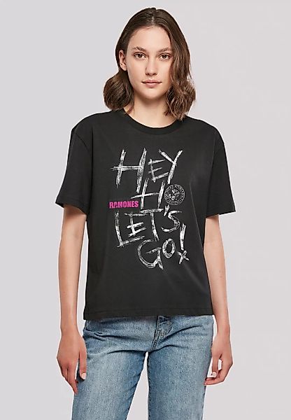 F4NT4STIC T-Shirt "Ramones Rock Musik Band Hey Ho Lets Go", Premium Qualitä günstig online kaufen