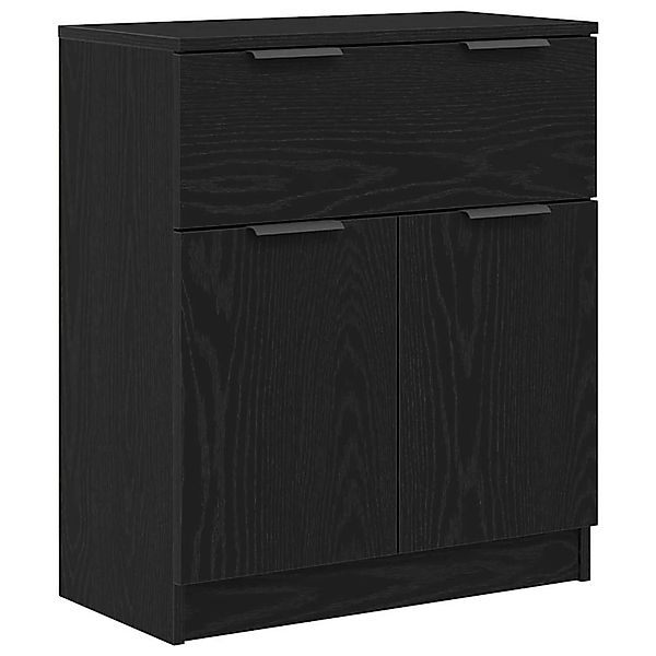 vidaXL Sideboard mit Schubladen Schwarz 60 x 30 x 70 cm Holzwerkstoff 86273 günstig online kaufen
