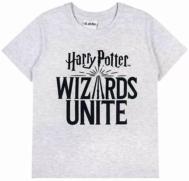 Sarcia.eu Kurzarmbluse Graues T-Shirt mit kurzen Ärmeln Harry Potter 9-10 J günstig online kaufen
