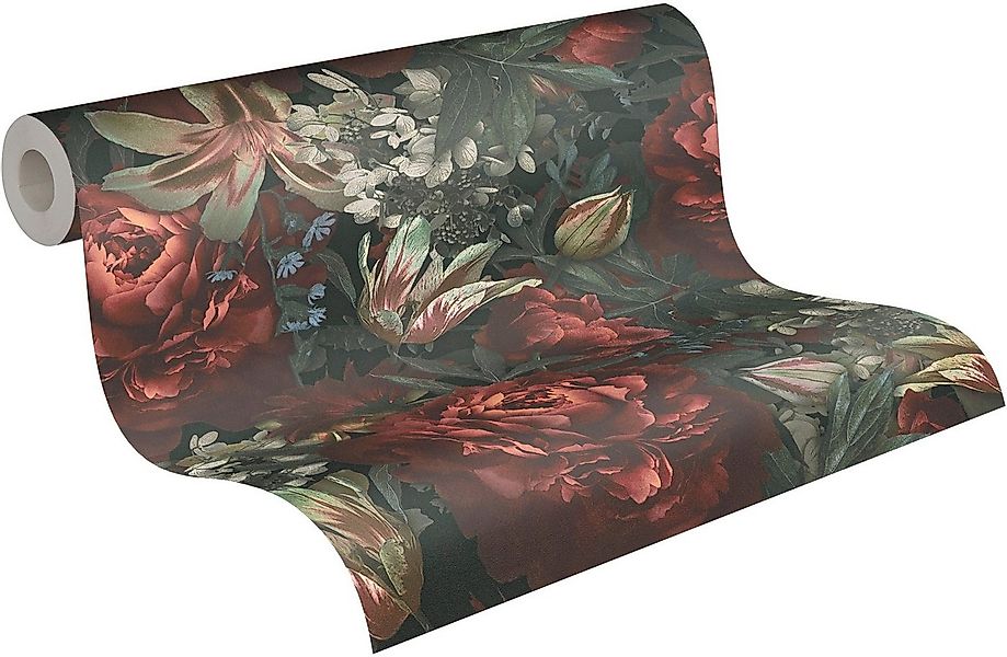 A.S. Création Vliestapete PintWalls Rosen Floral, glatt, gemustert, matt, n günstig online kaufen