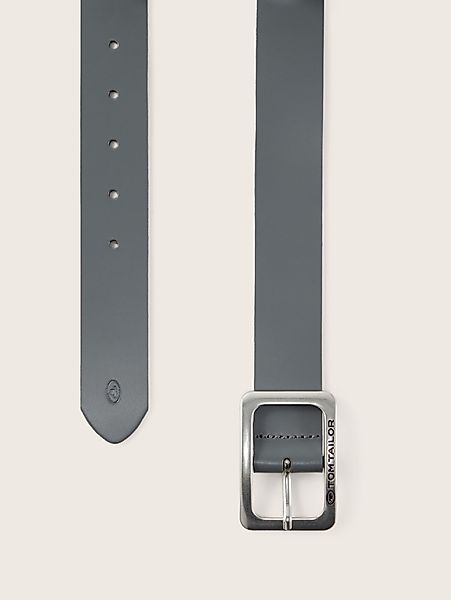 TOM TAILOR Ledergürtel "TTEVE" 4 cm breiter Damen Ledergürtel, kalssiches M günstig online kaufen