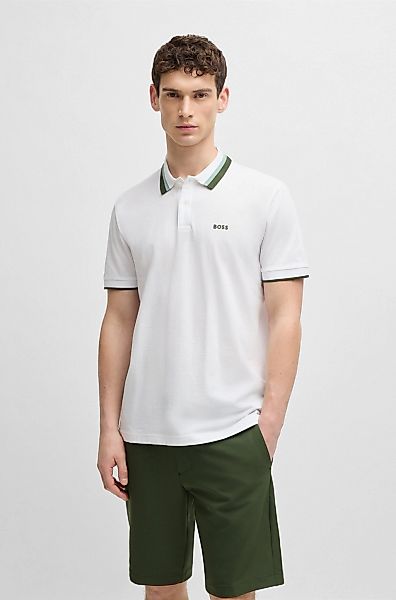 BOSS GREEN Poloshirt "Paddy AP Herit", mit kontrastfarbenen Details günstig online kaufen