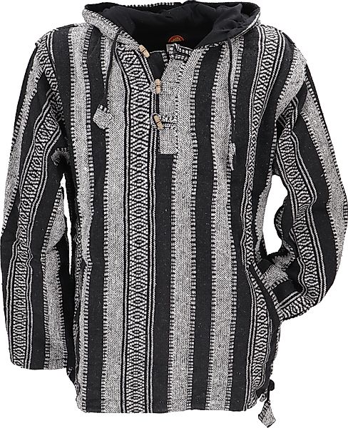 Guru-Shop Sweater Goa Kapuzenshirt, Baja Hoodie, günstig online kaufen