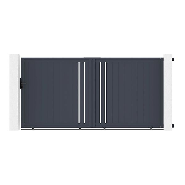 Casanoov Schiebetor 3 5 M Giona H 180 Cm Aluminium & Ranger C300 Motorisier günstig online kaufen