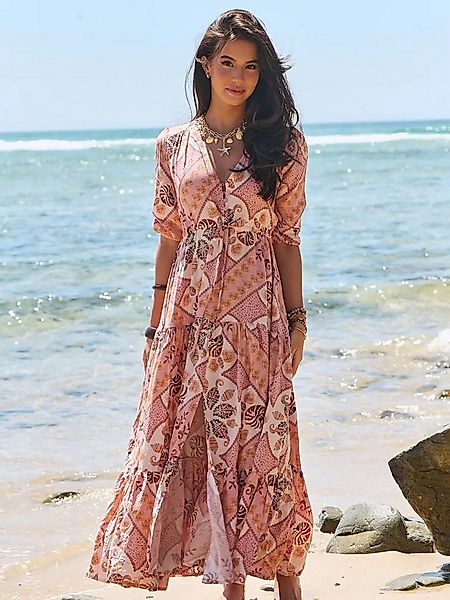 ANNIS Fashion & Accessoires Maxikleid "TAHITIAN WHISPER" v. Jaase (1-tlg) N günstig online kaufen