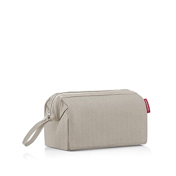 REISENTHEL® Kulturbeutel travelcosmetic herringbone sand, travelcosmetic günstig online kaufen