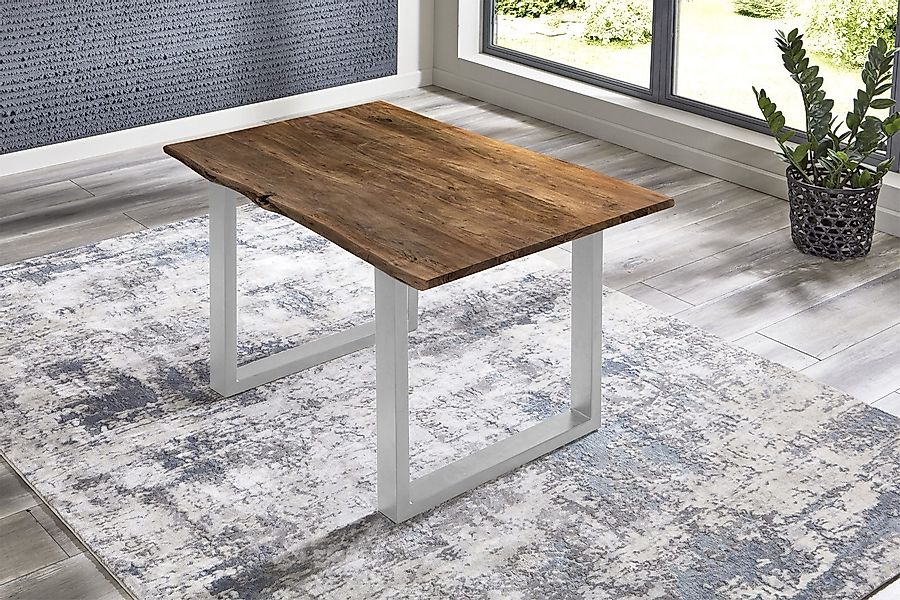 Loreno® Baumkantentisch Billie, massives Akazienholz, natürliche günstig online kaufen