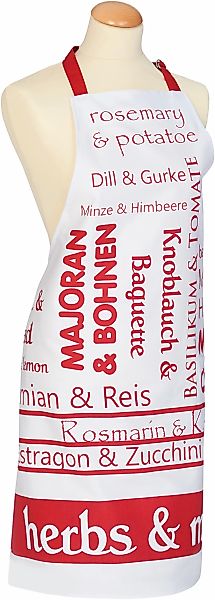 stuco Kochschürze "Herbs&More" 1 Stk. günstig online kaufen