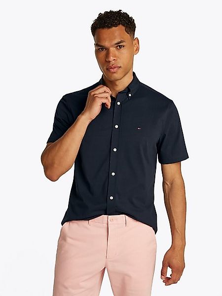 Tommy Hilfiger Kurzarmhemd PERFORMANCE KNIT SOLID SS SHIRT günstig online kaufen