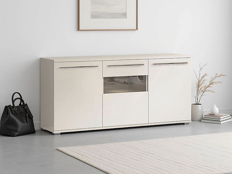 OTTO home Kommode "Piano" (H/B/T): 84,6/180/45,2cm, Hochglanz UV lackiert, günstig online kaufen