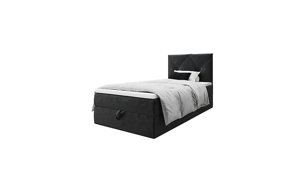 Boxbett mit Stauraum Altea ¦ grau ¦ Maße (cm): B: 120 H: 102 Betten > Komfo günstig online kaufen