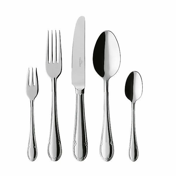 Villeroy & Boch Besteck-Set "Tafelbesteck Mademoiselle 30er Set silber" ros günstig online kaufen