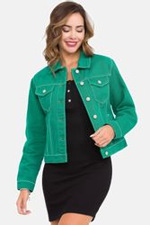 Cipo & Baxx Jeansjacke "Jeansjacke" ohne Kapuze Mit praktischen Brusttasche günstig online kaufen