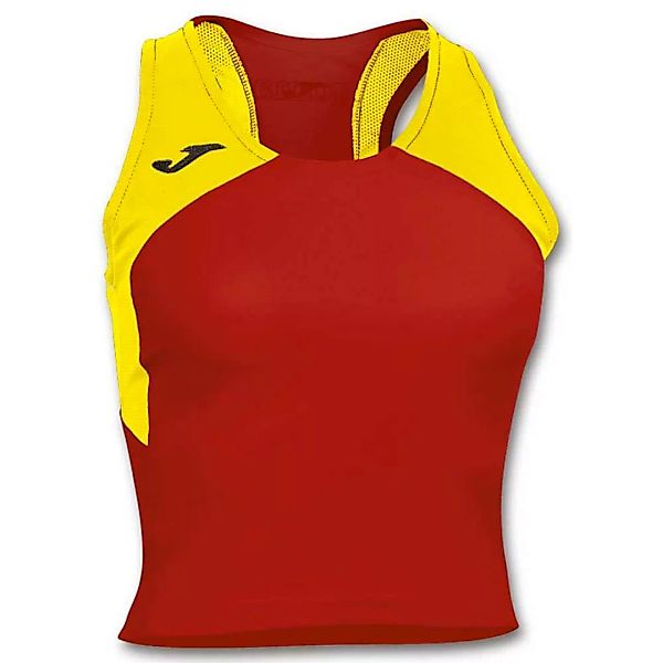 Joma Record Ii Ärmelloses T-shirt XL Red / Yellow günstig online kaufen