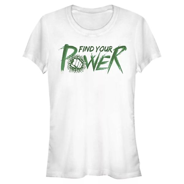 Marvel - Avengers - Hulk Find Power - Frauen T-Shirt günstig online kaufen
