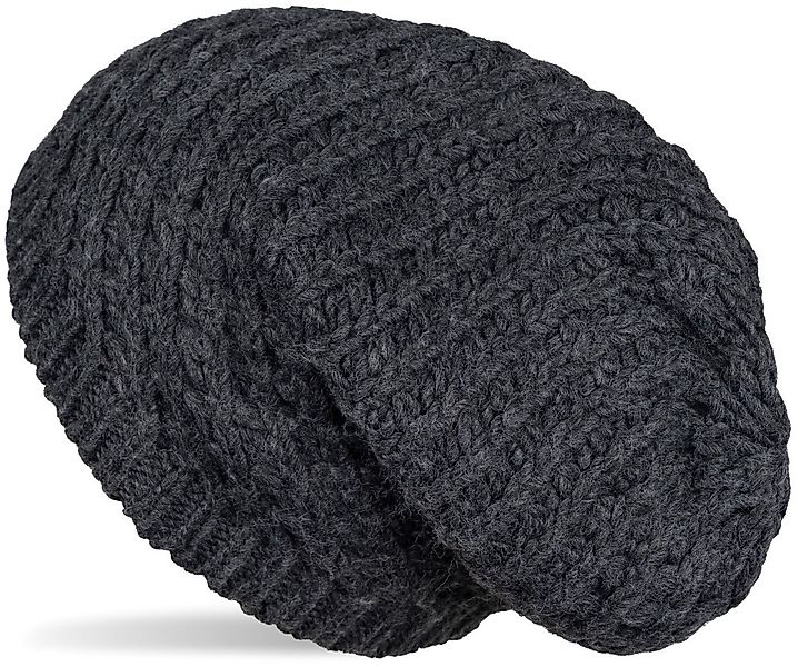 styleBREAKER Strickmütze Grobstrick Beanie Mütze (1-St) günstig online kaufen