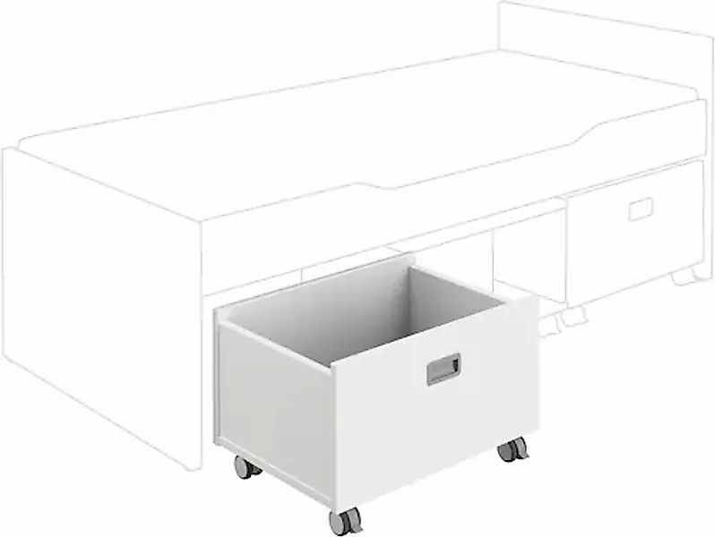 PAIDI Rollbox  Fiona ¦ weiß ¦ Maße (cm): B: 65 H: 40,4 T: 47.0 Schränke > C günstig online kaufen