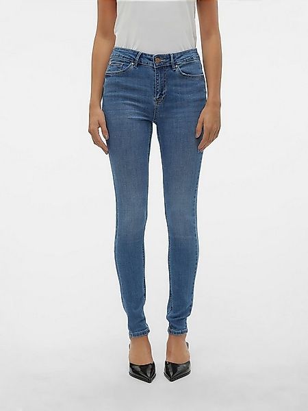 Vero Moda Skinny-fit-Jeans VMFLASH MR SKINNY JEANS LI347 NOOS Baumwollmisch günstig online kaufen