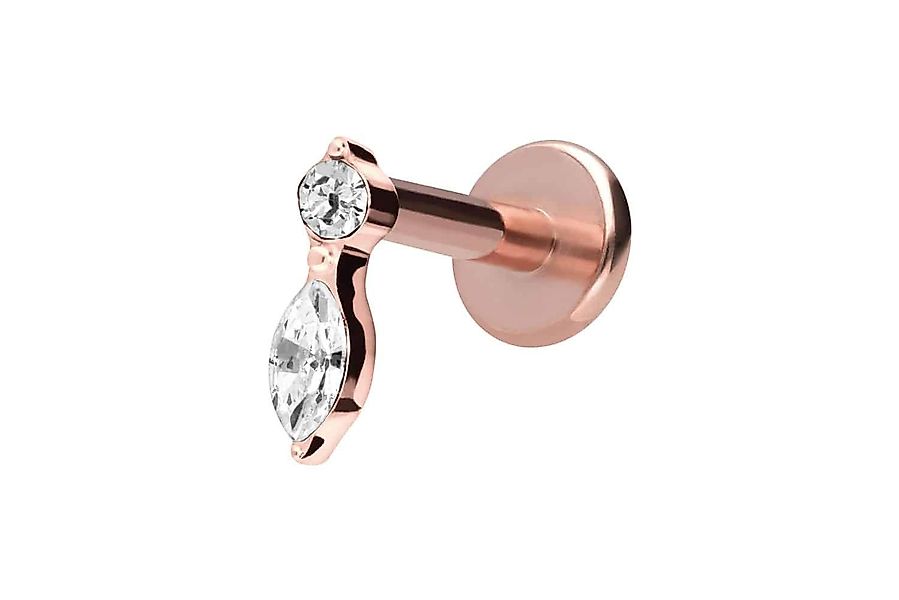 PIERCINGLINE Piercing-Set Titan Labret mit Innengewinde günstig online kaufen
