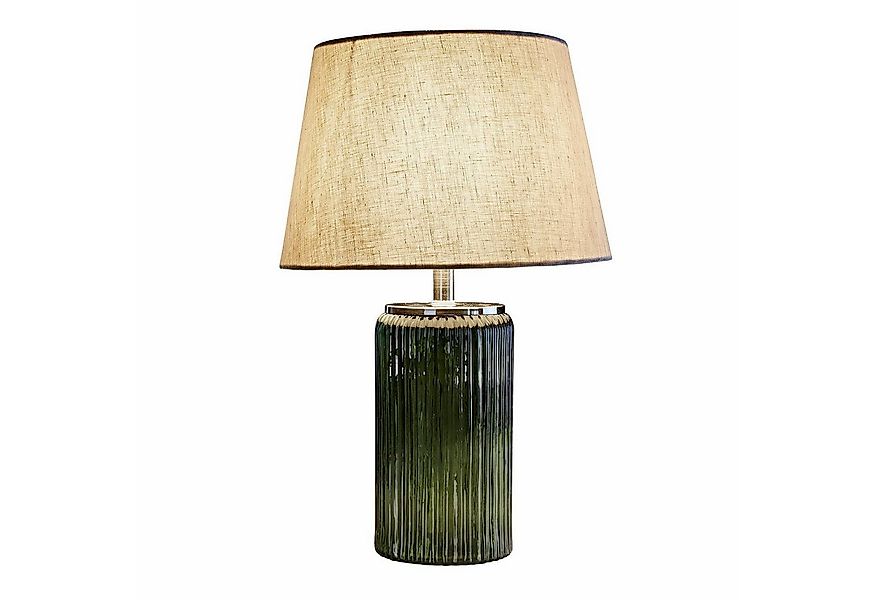 Mirabeau Tischleuchte Tischlampe Thalindor grün/creme günstig online kaufen