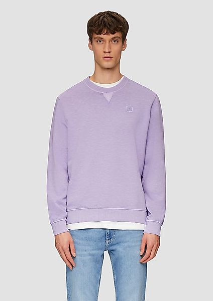 s.Oliver Sweatshirt Sweatshirt mit Garment Dye günstig online kaufen