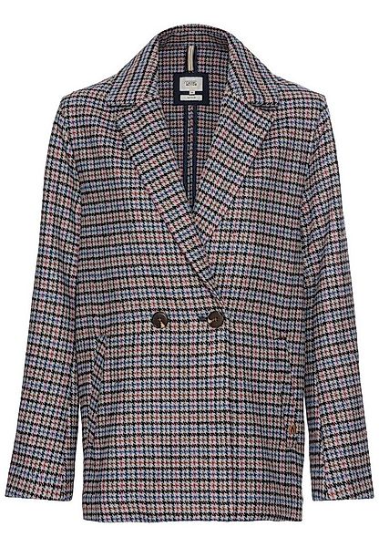 camel active Kurzblazer Oversized Blazer mit kariertem Muster günstig online kaufen