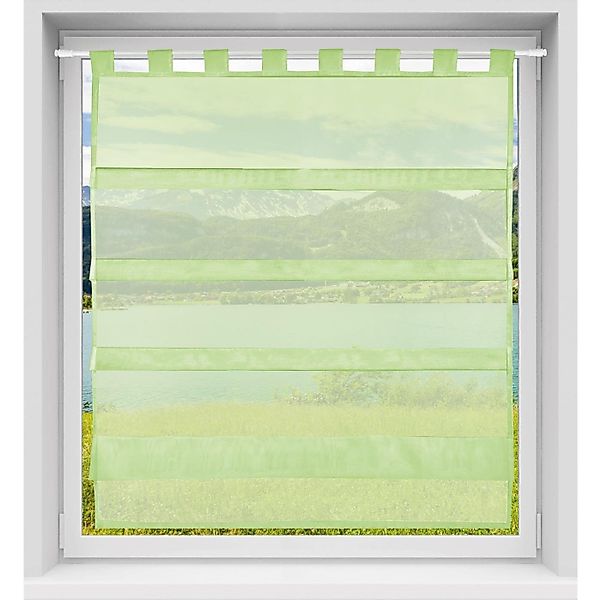 Bestlivings Vorhang (1 St), Schlaufen, transparent, Microfaser, Küchengardi günstig online kaufen