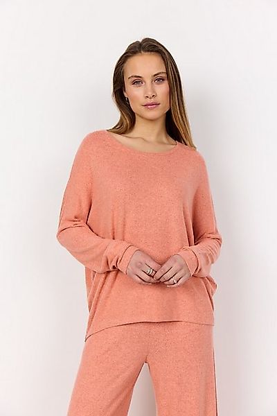 soyaconcept Rundhalsshirt SC-BIARA 1 bequemer Pullover, elastische Viskose- günstig online kaufen