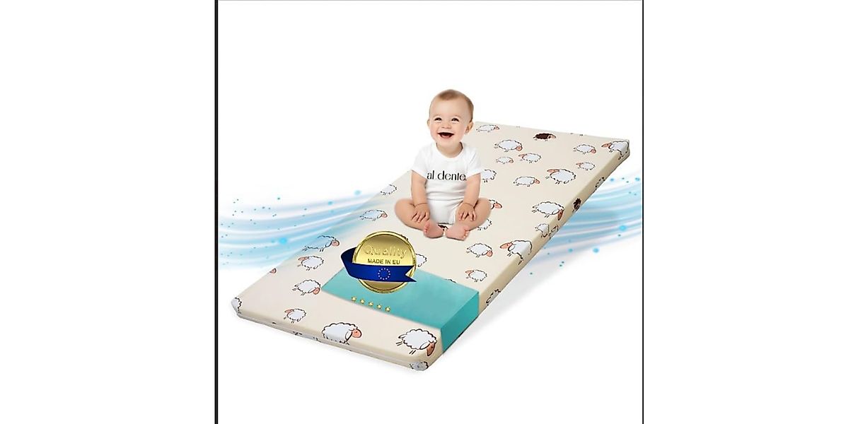 Kindermatratze Babymatratze mit Baumwollbezug, waschbar & günstig online kaufen