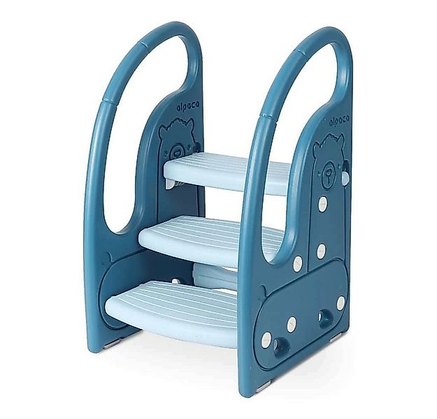 Onasti Tritthocker Tritthocker Dreistufiger Kinderhocker für Bad, Schlafzim günstig online kaufen