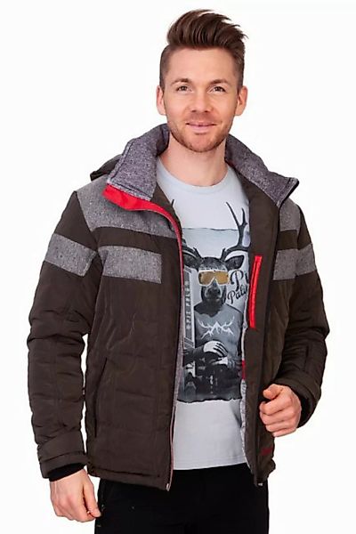 Almgwand Outdoorjacke Skijacke Herren - KRUMBACHSTEIN - oliv/grau günstig online kaufen