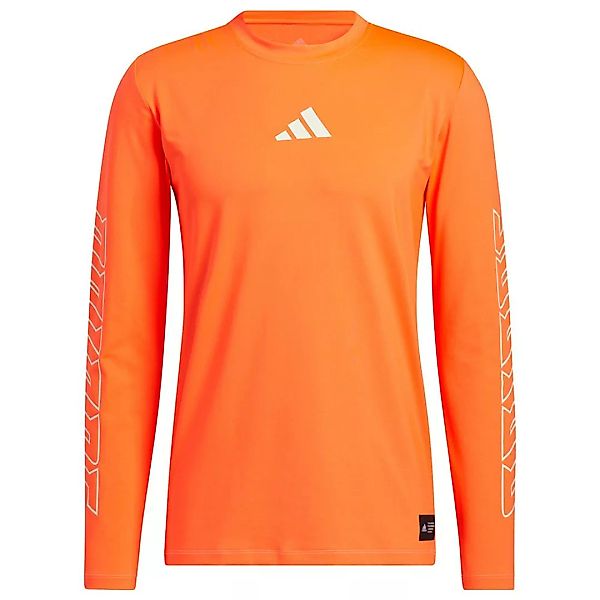 Adidas Fb Hype Langarm-t-shirt L App Solar Red günstig online kaufen