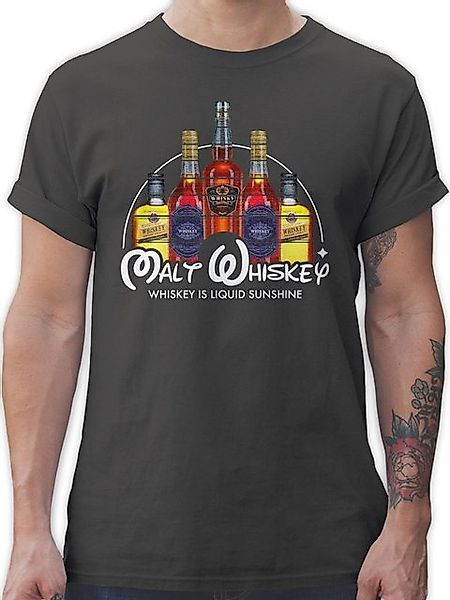 Shirtracer T-Shirt Malt Whiskey Party & Alkohol Herren günstig online kaufen