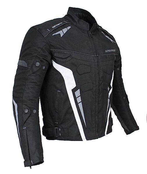 Alpha Speeds Motorradjacke Herren Biker Textil günstig online kaufen