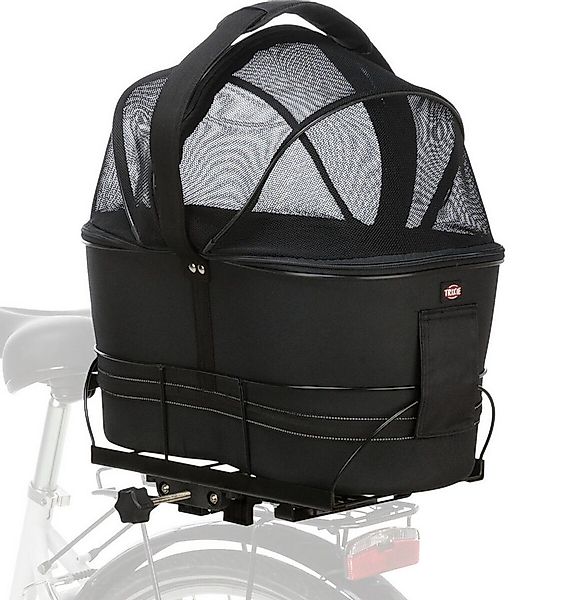 TRIXIE Tierfahrradkorb Fahrradkorb für Gepäckträger - schwarz - 29 × 42 × 4 günstig online kaufen