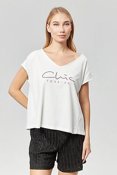 HomeStore T-Shirt Elegante Forever Bedrucktes T-Shirt günstig online kaufen