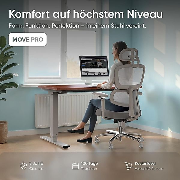 DESKSPACE Schreibtischstuhl Move Pro Bürostuhl – günstig online kaufen