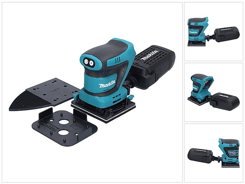 Makita Akku-Schwingschleifer DBO 480 Z Akku Schwingschleifer 18 V 112 x 102 günstig online kaufen