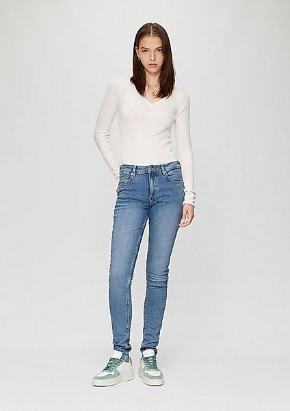 QS Skinny-fit-Jeans Jeans-Hose SADIE Jeans Sadie / Skinny Fit / Mid Rise / günstig online kaufen