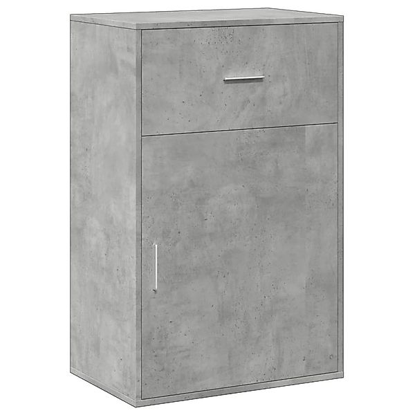 vidaXL Beistellschrank Beistellschrank Betongrau 56,5x39x90 cm günstig online kaufen
