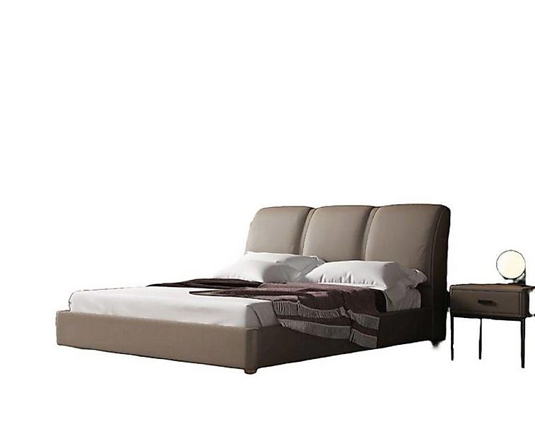 JVmoebel Bett Italienische Möbel Doppel Schlazimmer 180x200cm Betten Leder günstig online kaufen