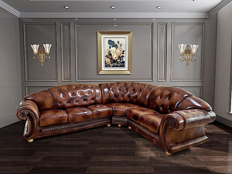 Salottini Chesterfield-Sofa LIEFERBAR IN NUR 4-6 WOCHEN Chesterfield Orient günstig online kaufen
