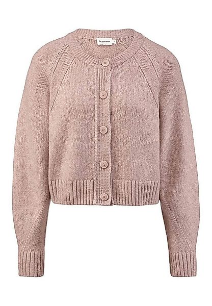 Hessnatur Strickjacke aus Bio-Merinowolle mit Bio-Baumwolle (1-tlg) günstig online kaufen