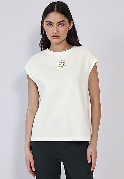 STREET ONE STUDIO T-Shirt mit leichten günstig online kaufen