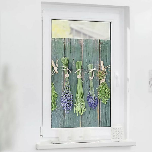 LICHTBLICK Fensterfolie grün B/L: ca. 50x100 cm günstig online kaufen