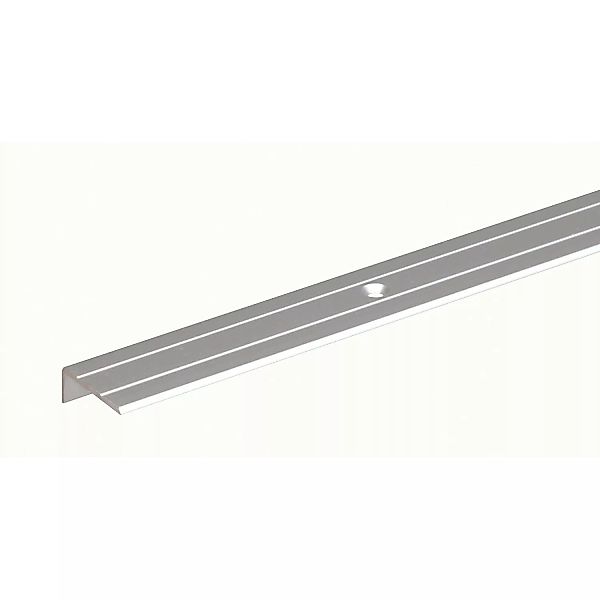 Treppenkantenprofil Aluminium 20 mm x 25 mm x 1.000 mm Silber günstig online kaufen
