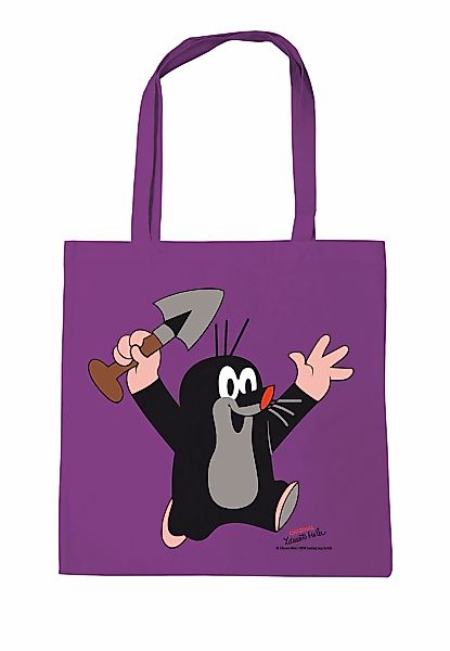 LOGOSHIRT Henkeltasche "Baumwolltasche Der kleine Maulwurf" mit coolem Druc günstig online kaufen
